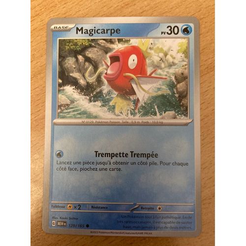 (2128) Magicarpe 129/165 Pokemon 