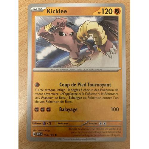 (2133) Kicklee 106/165 Pokemon 