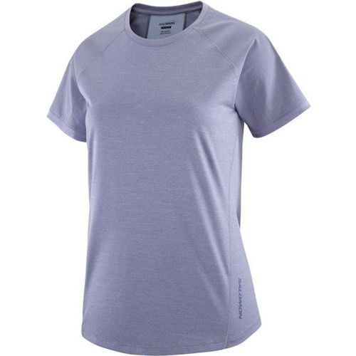 Women's Outline T-Shirt Technique Taille Xxl, Violet