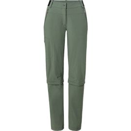 Women's Farley Stretch Capri T-Zip Pants Iii Pantalon Convertible Taille 46 Regular, Vert Olive