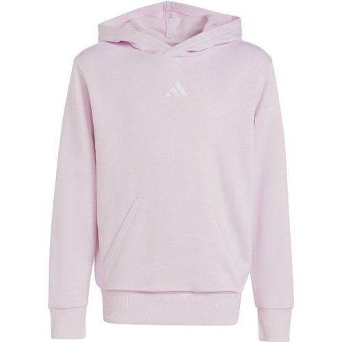 Adidas Kid's Small Logo Fleece Hoodie 225 Sweat À Capuche Taille 140, Blanc