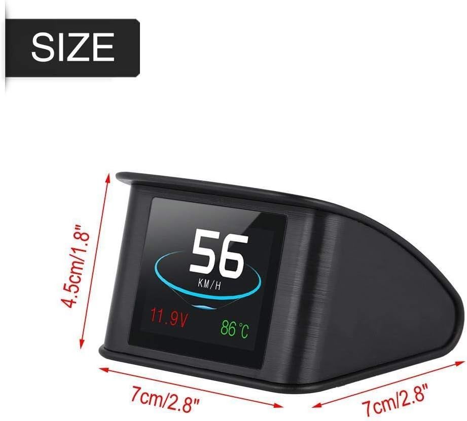 Hud Obd2 Head Up Display,Affichage P10 Voiture Universal Hut... - 2