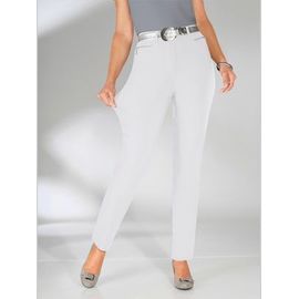 Pantalon Confortable Avec Poches Zippées - - Blanc