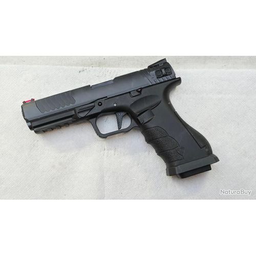 Pistolet Type Glock Semi Et Full Auto Shark Co2 - Gaz - 1 Joule