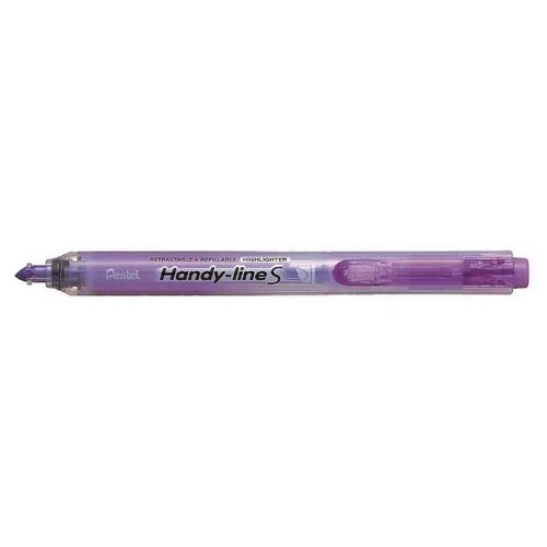Pentel Surligneur Handy-Line S Rétractable/Rechargeable Violet