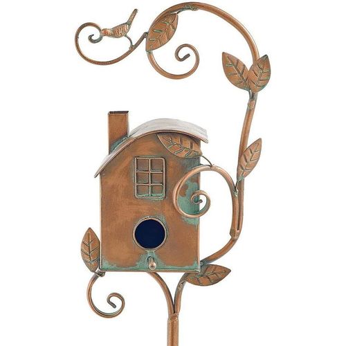 Maison D?Oiseaux De Jardin En Métal, Pièce Décorative De Volière,A, 1 Pièce