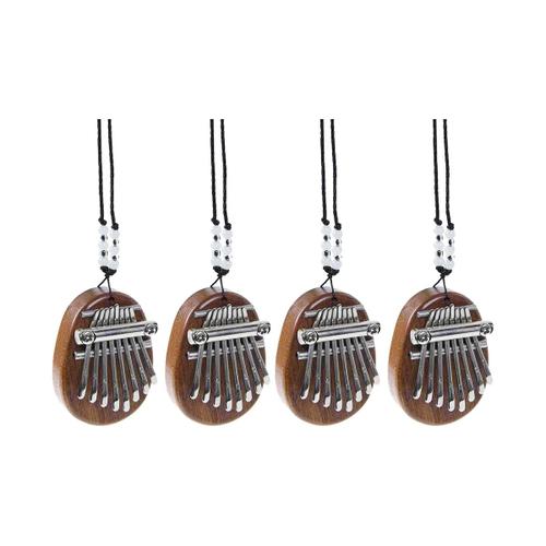 4x Mini Kalimba 8 Touches Pouce Piano Grand Son Clavier Clavier Instrument De Musique