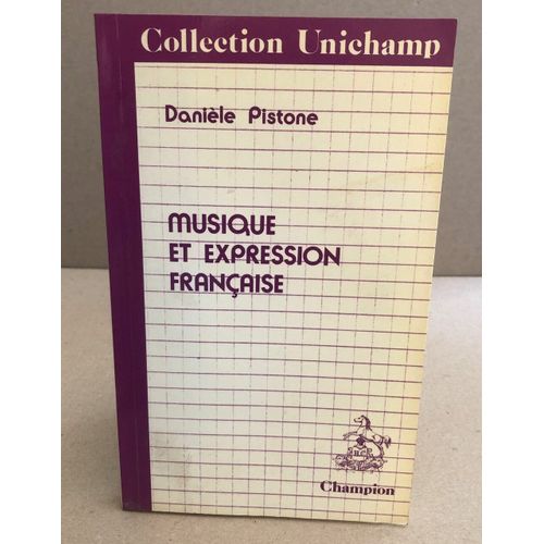 Musique Et Expression Française