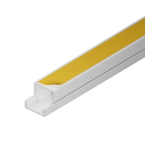 Goulotte électrique - EDO Solutions Technic - EDO777751 - Blanc - 2m - PVC