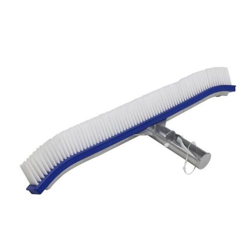 Têtes de brosse de piscine avec ces brosses robustes, brosses de nettoyage de piscine en aluminium de haute qualité pour un nettoyage facile des murs, des carreaux et des sols.