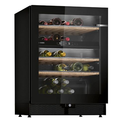 Bosch - Cave à vin 44 bouteilles double zone noir KWK16ABGB