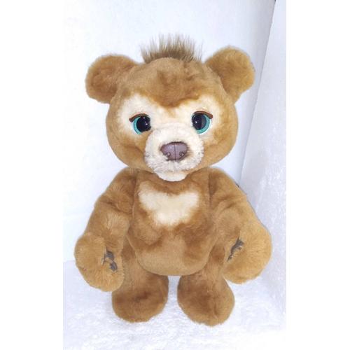 Furreal friends - cubby l'ours curieux - peluche interactive