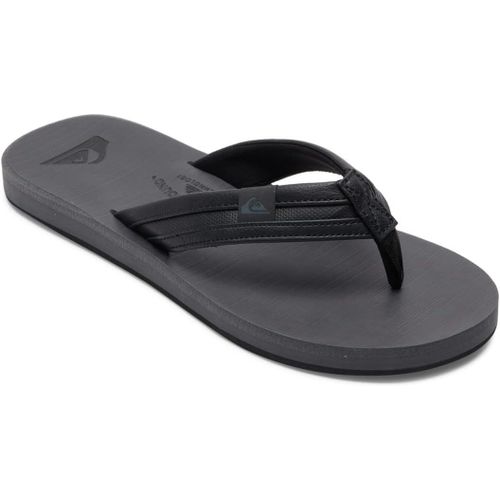 Homme Carver Squish-Sandals For Men Tongs, Noir/Gris, 44 Eu