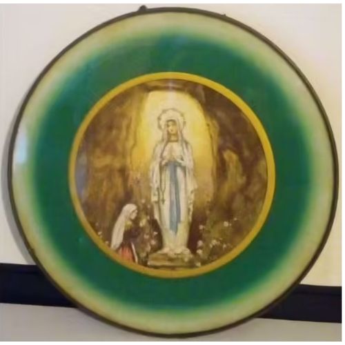 Tableautin - Vintage - Image Pieuse - Sous Verre - A Suspendre