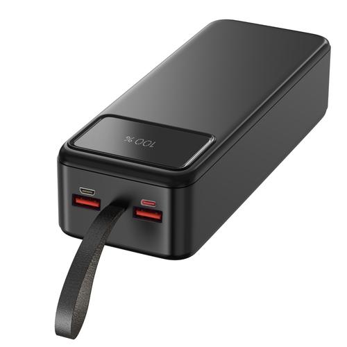 Batterie Externe 30000mah Usb Usb-C Micro-Usb Charge Rapide Écran Led Phonillico®