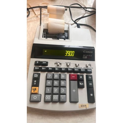 Canon 120-DLE calculatrice imprimante professionnel