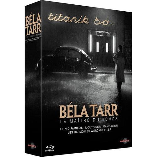 Béla Tarr, Le Maître Du Temps - Coffret : Le Nid Familial + L'outsider + Damnation + Les Harmonies Werckmeister - Pack - Blu-Ray