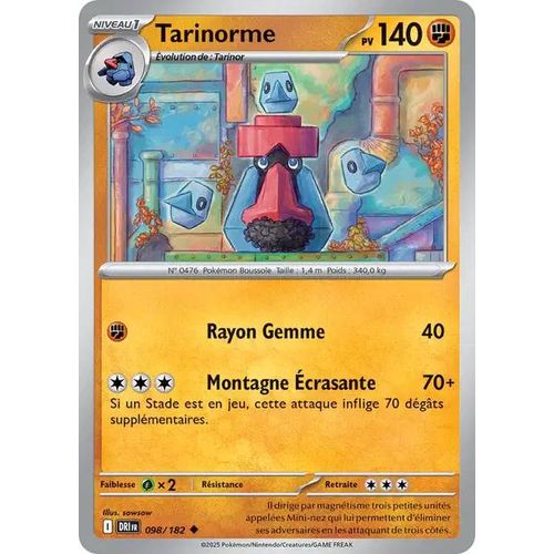 Carte Pokémon - Tarinorme - 098/182 - Ev10 Rivalités Destinées