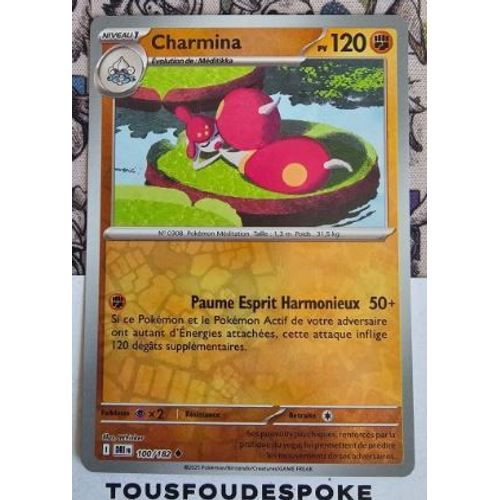 Pokemon Charmina 100 / 182 Reverse Ev10 Rivalités Destinées