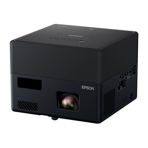 Epson EF-12 - Projecteur 3LCD - portable - 1000 lumens (blanc) - 1000 lumens (couleur) - Full HD (1920 x 1080) - 16:9 - noir - Android TV