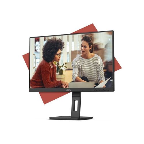 AOC 27E3QAF - Écran LED - 27" - 1920 x 1080 Full HD (1080p) @ 75 Hz - IPS - 1000:1 - 4 ms - HDMI, VGA, DisplayPort - haut-parleurs - noir texturé