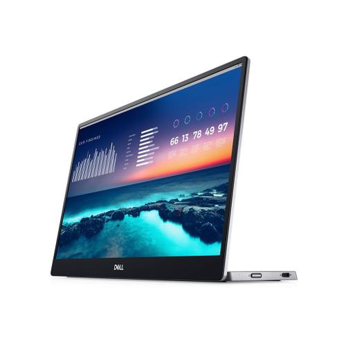 Dell P1424H - Écran LED - 14" - portable - 1920 x 1080 Full HD (1080p) - IPS - 300 cd/m² - 700:1 - 6 ms - 2xUSB-C - BTO - avec 3 ans de service d'échange avancé et garantie matérielle limitée