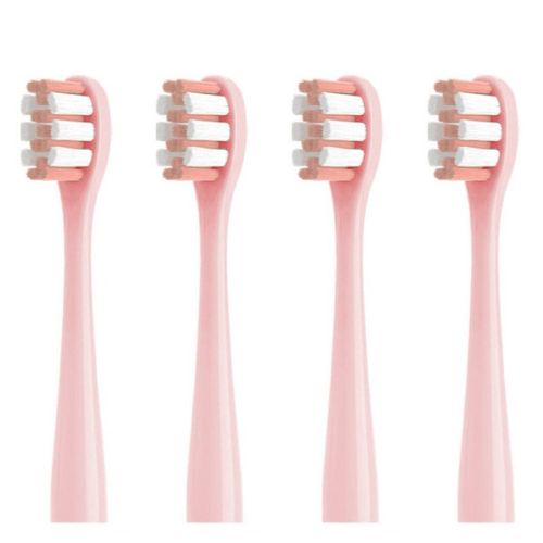 Tête de brosse à dents de rechange pour brosse à dents électrique sonique Nandme NX7000,tête de brosse à dents à poils souples DuPont,4/8/16 pièces - Type 4PINK Clean Type