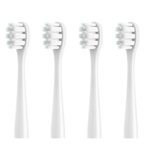 Tête de brosse à dents de rechange pour brosse à dents électrique sonique Nandme NX7000,tête de brosse à dents à poils souples DuPont,4/8/16 pièces - Type 4WHITE Sensitive