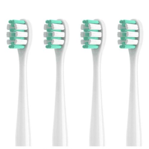 Tête de brosse à dents de rechange pour brosse à dents électrique sonique Nandme NX7000,tête de brosse à dents à poils souples DuPont,4/8/16 pièces - Type 4WHITE Clean Type