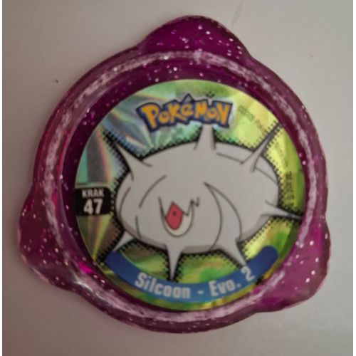 Kraks panini - Krak pokemon n° 47 - Silcoon - Evo 2 - Violet