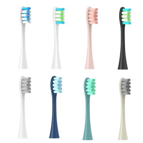 Têtes De Brosse De Rechange Pour Oclean X/X Pro/Z1/F1/One/Air 2/Se/Flow Dupont,Buses À Poils Souples Et Adaptées,8 Pièces - Type 8pcs All Colors