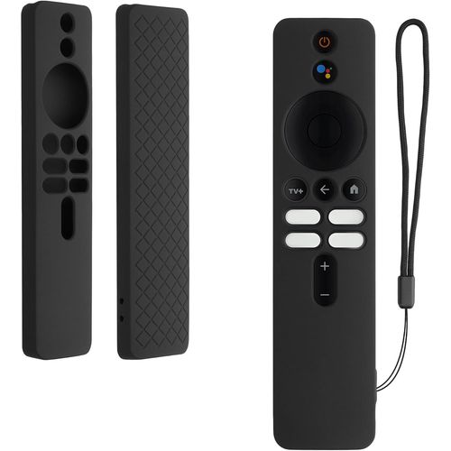 Étui Compatible Avec Xiaomi Tv Box S (2Nd Gen) Coque - Coque Télécommande Tv En Silicone - Noir[NOU630272]
