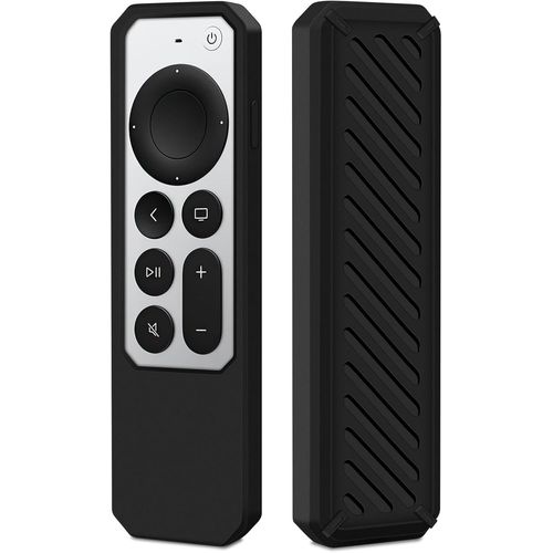 Coque Telecommande Pour Siri Tv 4K / Hd 3E Génération (2022) / 2E Génération (2021) Étui Télécommande En Silicone, Protection Protege Telecommande Antidérapante Accès Complet[NOU630353]
