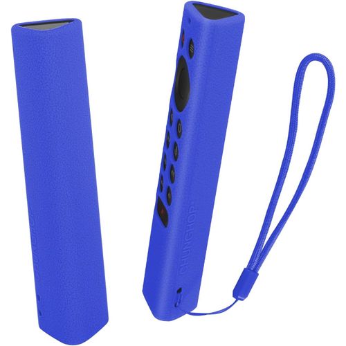 Étui De Protection En Silicone Pour Nvidia Shield Pro/4K H Tv Télécommande, Housse Coque Pour Nvidia Télécommande, Antidérapage, Antisismique, Lavable (Bleu)[NOU630131]