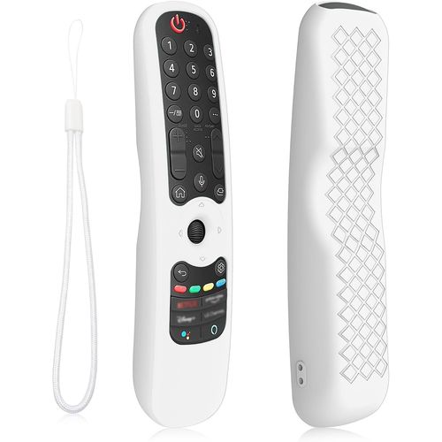 Housse Coque Compatible Avec Lg Télécommande An-Mr21Ga An-Mr21Gc An-Mr22Ga An-Mr22Gn Mr23Ga Mr24Ga Smart Tv, Etui Protection En Silicone Pour Lg Magic Remote 2021/2022/2023/2024 Bl[NOU630170]