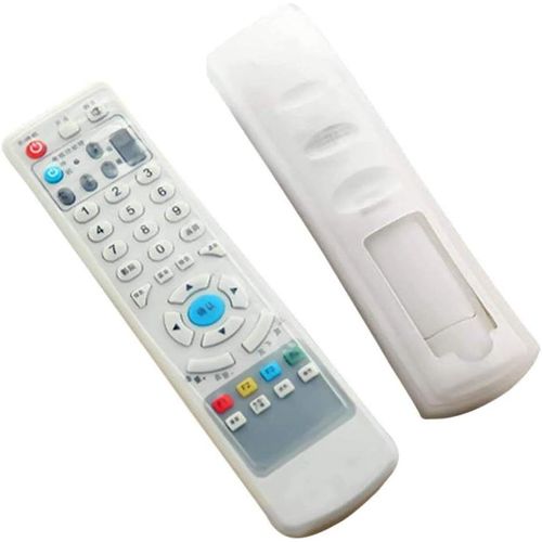 Coque Telecommande Tv Housse De Télécommande De Tv Climatisation Protecteur En Silicone Transparent Housse De Protection Anti-Poussière Imperméable (2 Set)[NOU631447]