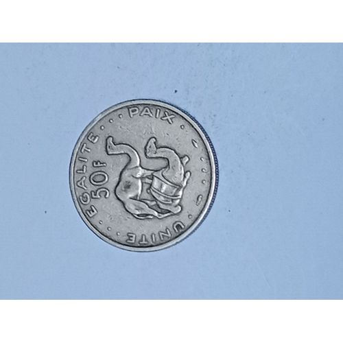 Djibouti Piece De 50 Francs Année 1977, Djibouti