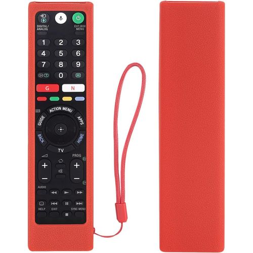 Housse Coque En Silicone Pour Vocale Télécommande Rmt-Tx100D Rmf-Tx310E Rmt-Tx300E, Housse Coque Pour Buzz Tv Xr4000/Xrs4000 Télécommande, Antidérapage, Antisismique, Lavable [NOU631471]