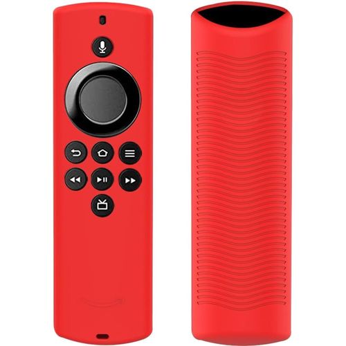 Telecommande Silicone Boîtier De Télécommande Pour Fire Tv Stick Lite 2020 Alexa Sprachfernbedienung,Protege Antidérapante Coque Étui[NOU632092]