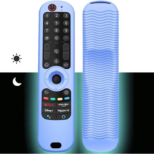 Telecommande Silicone Boîtier De Télécommande Pour Lg Qned Smart Tv Mr21Ga/Mr21Gc/Mr22Gn/Mr23Gn/Mr24Ga/Mr24Gn 2022/2023/2024,Protege Antidérapante Coque Étui[NOU631517]
