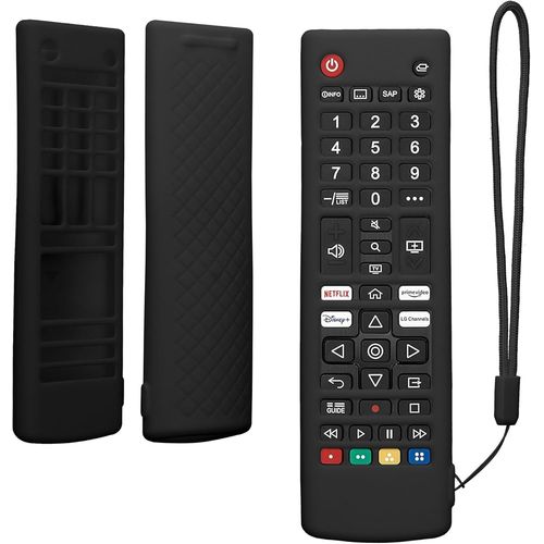 Étui Compatible Avec Lg Smart Tv Akb Coque - Coque Télécommande Tv En Silicone - Noir[NOU631746]