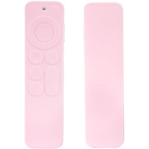 Étui Coque En Silicone Compatible Avec Tv 6 Télécommande, Ultra-Mince Et Léger, Anti-Chute, Anti-Collision, Convient Pour Le Boîtier De Télécommande Tv 6.Rose[NOU632430]