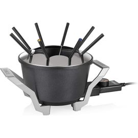 173100 Fondue Premium - 8 Personen, 1,5 L, 800 W, Aluminium, Abnehmbarer Thermostat, Für Alle Fondues[GAU640142]