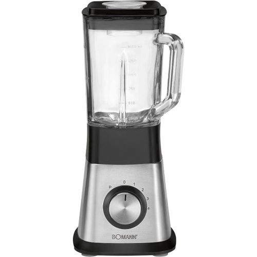 Mixeurs, Batteurs Et Robots Multifonctions - Mixeur Blender - Hachoir - Mixeur Multifonctionnel - Um 1374 Cb - Mixeur Électrique - 1.5 L - 650 W - Noir/Inox[GAU642167]