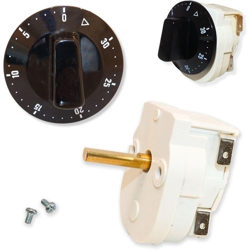 Minuteur Interrupteur Bipolaire Mécanique Pour Grille-Pain Et Appareils Ménagers D'Hôtellerie Et De Maison. Contrôleur Temps : 30 Minutes[GAU641309]