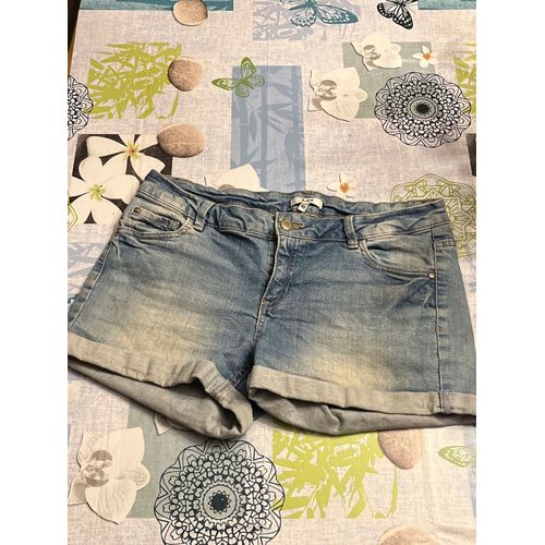 Short En Jean Taille 40 - La Halle