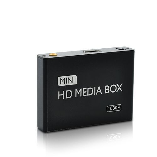 Media Center Lecteur Tout Format Full HD 1080P Disque Dur Carte SD Et Clé USB + SD 8Go YONIS