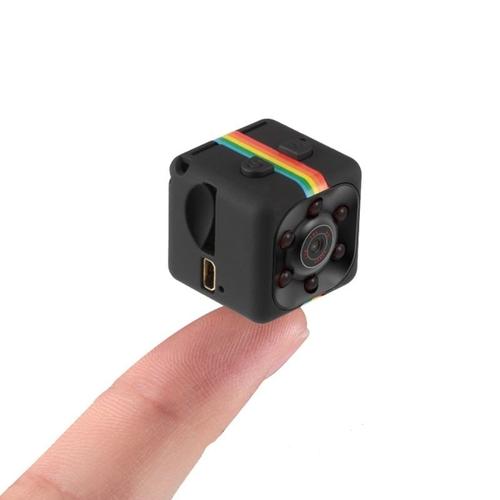 Mini Caméra HD Sport Sans Fil Détection Mouvement Infrarouge Carte Tf Noire + SD 8Go YONIS