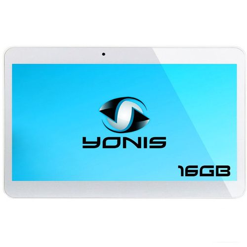 Tablette 3G 10.1 Pouces Android Quad Core Bluetooth Dual Sim 1Go Ram 16 Go Blanc + SD 8Go YONIS