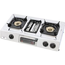 Nj G-87 Réchaud À Gaz Portable - Plaque Gaz 3 Feux Mini-Four Gril Gpl[GAU642744]